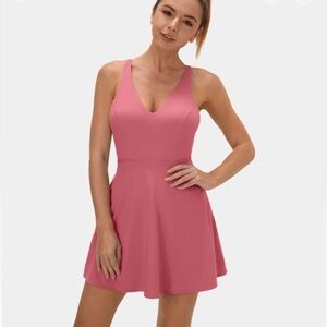 HALARA Pink Sleeveless Dress